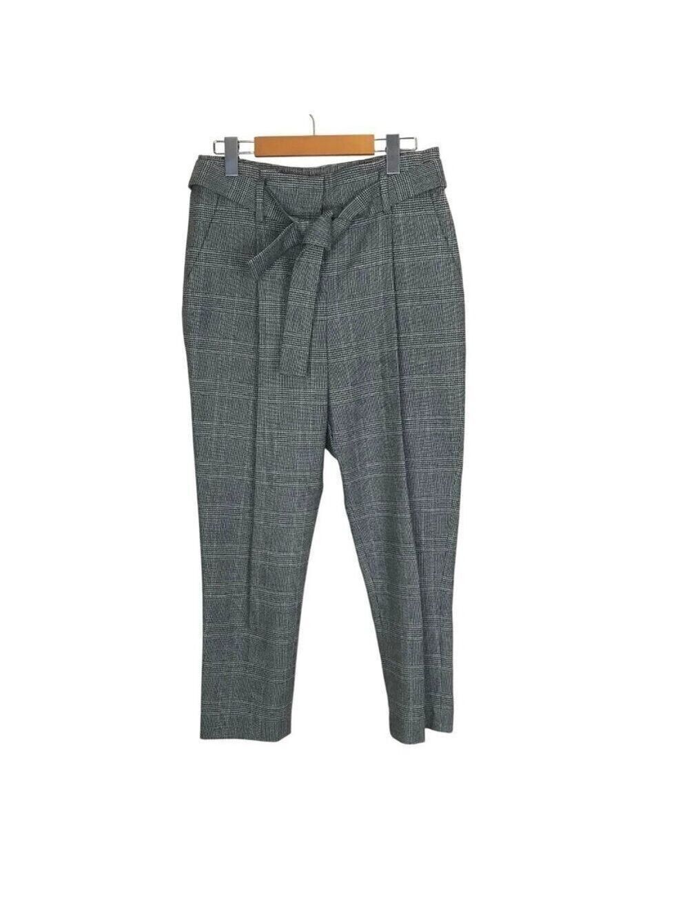 Judith & Charles Black & White 100% Virgin Wool Plaid Dress Pants Size 4